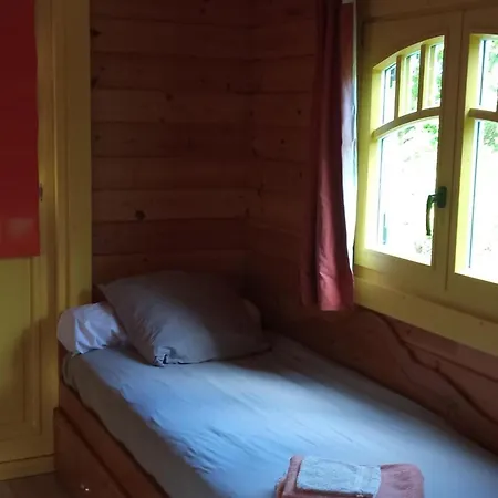 Roulotte Bucolique En Bois Avec Terrasse, Vallee De La Sarthe - Fr-1-410-188 別荘